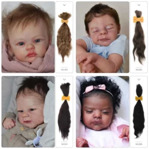 witdiy/23-26cm/mohair doll hair/organic hair/mohair hair bundles/Schengen hair/reborn doll wig/Blythe hair/mohair wig