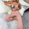 Women Pajama Sets Pijama Pajamas Woman autumn Set Sexy Women Sleepwear for Sleeping Women's Trousers Sleep Lounge Underwear