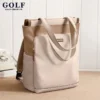 GOLF QUALITY Aesthetic Backpacks Large Capacity Waterproof 15.6? Computer Tote Bag Lightweight Casual Commuter Handbag