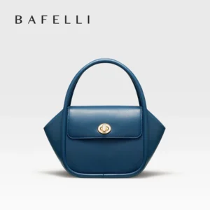 BAFELLI NEW 2025 WOMEN'S HANDBAG WINTER WOOL FASHION BENTO EVENING LEATHER ORIGINAL STYLE LUXURY BRAND PURSE SHOULDER CASUAL