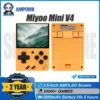 AMPOWN Miyoo Mini V4 Consoles Handheld Game Players 2.8'' IPS OCA Portable Video Game 2000mAh Linux System Retro Game Console