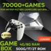 Loaded 70000+ Games 2TB P88 Retro Game Console for Wii PS2 DC PSP GAMECUBE Plug-and-Play On TV Win11&Batocera39 Children's Gift