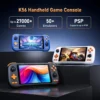 K56 Android 14 Retro Handheld Game Console Built-in 17000+ Games 5.5 inch Touch Screen Game Console,5000mAh WiFi 5.0 Hall Rocker