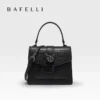 2025 NEW WOMEN'S HANDBAG BAFELLI GENUINE LEATHER BAGS FOR WOMEN LUXURY DESIGNER BRAND FEMALE CASUAL SHOULDER FASHION PURSE