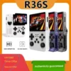 NEW R36S Retro Video Game Console Linux System 3.5 Inch IPS Screen Portable Pocket Player 64GB 128G Games best Kids gifts