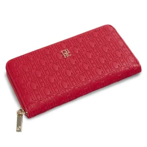 Women's Luxury Handbags Carolina Herrera Designer Wallets Royal Elegance Lettering Wallets Card Holders