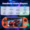 GAMINJA Handheld Console ANS16 4.5-inch IPS Screen RGB Backlight Pre-loaded with 12,000 Games Portable Handheld Gaming Device