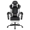 Ergonomic Gamer Chairs Computer Chair Gamer Chairs for Adults Massage Lumbar Support Swivel Height Adjustable Headrest Backrest