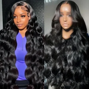 30 Inch Body Wave Hd Lace Wig 13x6 Human Hair Brazilian Pre Plucked Human Hair Lace Front Wig 360 Full Lace Wig For Black Women