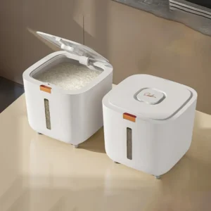 Insect Proof Moisture Proof Rice Box Grain Sealed Jar Kitchen Container Storage Kitchen Container Storage  Box  with  Lid   Tool