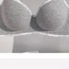 6cm Thickened Push-Up Bra for Small Chest Wireless No Steel Ring Anti-Slip Pads Seamless Invisible Adjustable Straps