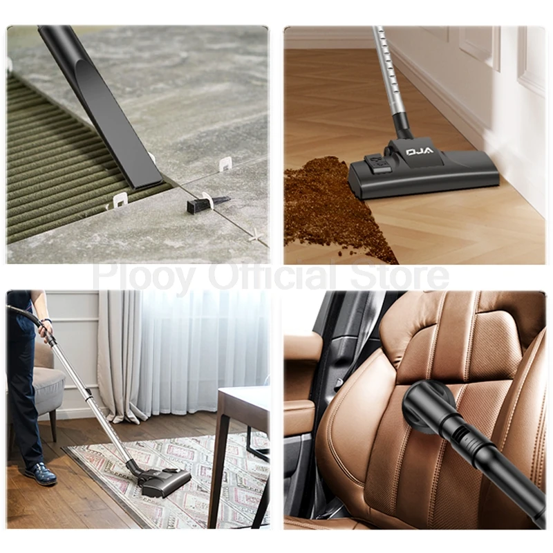 Vacuum Cleaner Super Quiet High Power Bucket Suction Home Appliance Cleaning Machine Household 10L Pet Hair Beauty Seam Cleaner