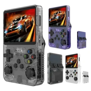 128G Retro Handheld Game Console Classic Games R36S Linux System 3.5 Inch IPS Screen Portable Gaming Video Players