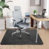 Office Chair Mat for Hardwood amp Tile Floor, 48 x 55 Heavy Duty Computer Gaming Chair Mat for Rolling Chairs NonCurve, AntiSli