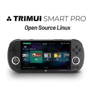 Trimui Smart Pro Handheld Game Console 4.96'' IPS Screen Linux System Joystick RGB Lighting Smart pro Retro Video Game Player