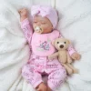 Lifelike Reborn Baby Dolls 20Inch Real Baby Feeling Realistic-Newborn Baby Dolls with Gift Box for Kids Age 3+ gift & collection