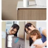 New Bathroom Automatic Sensing Soap Dispenser Type C Multiple Levels Contactless Electric Frother Charging Wall Mounted Vertical