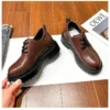 6-12cm Women Increasing Shoes Platform Elevator Shoes Genuine Leather Black Loafers Luxury Design Classic Loafers