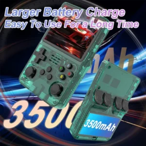 R36S Handheld Game Console 3.5Inch IPS 640x480 Screen Built in 64GB Memory Classic Games Portable Handheld Game Console