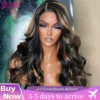5x5 1B30 Lace Glueless Wig Human Hair Ombre Body Wave Lace Frontal Closure Wigs Hd Lace Human Hair Ready To Go Human Front Wigs