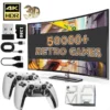 128G Game Stick M15 4K Video TV Game Console Wireless Gamepads Video Game 64G 40000+/50000+ Classic Arcade Games HD Two-player