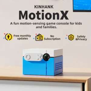 KINHANK MotionX Video Game Console for Kids & Families Ongoing Updates Kids Toy Active Play System Indoor Physical Activity