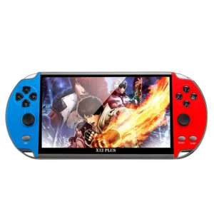 X12 Plus Portable Gaming Console, 7.0-inch HD screen, Portable Audio-Video Player, Classic Games, Over 10,000 Free Built-in Game