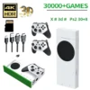 New Game Stick M88 128g 20000+games 4K 3D Open Source Video Game Console for PS2 Simulator Rechargeable Control Handle