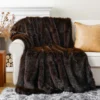 Battilo Fluffy Soft Blankets Luxury Fur blanket for Bed Sofa Mink Faux Fur Throw and Blankets Large Warm Blanket for Home Decor