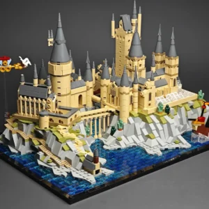 NEW MOC Castle Model Building Kit for Adults - Movie-Themed Architecture Set, Collectible Display Gift for Teens
