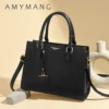 Luxury Women's Handbags 3 Layers Large Capacity Women Shoulder Bags Top Quality PU Leather Commut Crossbody Bags For Women Sac