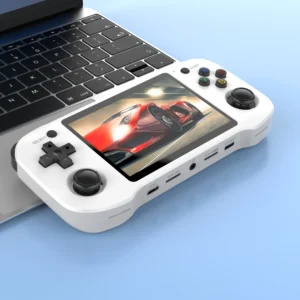 FUNKIDDY R46H Handheld Video Game Console Retro Game Open-Source ARKOS 2.0 4.2 Inch IPS Screen 128G 20000+ Gaming Kids gifts