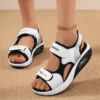 Air cushion sports sandals women's 2025 summer new breathable shock absorption fashion beach shoes outer wear lightweight casual