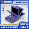 Anbernic RG34XXSP Flip Handheld Game Console 3.4'' IPS Screen TV Output Linux System Hall Magnetic Flip Cover Video Player Gifts