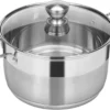 12 Quart Stainless Steel Stock Pot with Lid, Nonstick Thick Base for Cooking Pasta, Soup, Stew and More