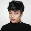 Human Hair Short Curly Wigs for Women Pixie Cut Wig Machine Made Human Hair Short Wigs Natural Hair Short Curly Wigs