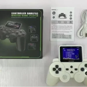 S10 Portable Retro Game Player - 520 Classic Games, 2-Player Mode, AV/TV Output, Mini Handheld Console for Kids