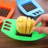 Stainless Steel Vegetable Potato Slicer Cutter Chopper Chips Making Tool Potato Cutting Fries Tool Kitchen Accessories Gadgets