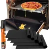 BBQ Mats Oven Bottom Liners Reusable Non-stick Baking Mats Outdoor Party Protective Mats Kitchen Tools Heat Resistant Grill Mats