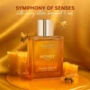 BellaVita Luxury Honey Oud EDP 3.4oz / 100ml Warm Sweet Amber Vanilla Long Lasting Unisex Perfume Ideal Holiday Gift