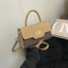 Lady Bag Single Shoulder Bag Women's Crossbody Bag New Casual Light Luxury Embossed Letter Versatile Crossbody
