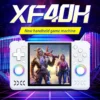 Upgraded XF40H Handheld Game Console, WiFi Online for Multiplayer Preloaded Emulators 4.0 Inch 4KHD IPS Screen Open Source Linux