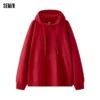 Semir Hoodie Women Mid-long Style Spring 2025 New Spring Embroidered Garment