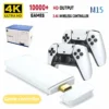 2026 New M15 Game Mini TV Handheld Game Console Wireless Gamepads Video Game 64G 20000+ Retro Game HD Output Two-player ﻿