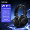 MCHOSE V9 Pro Gaming Headset, Over-Ear Quad-Mode Wireless Bluetooth Headphones for PC with Microphone (Delta Style)