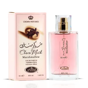 Al-Rehab Choco Musk Marshmallow Eau de Parfum for Women - 50ml (1.65 oz) | Gourmand Perfume with Strawberry