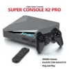 Super Console X2 PRO Retro Game Console For PSP/PS1/Sega Saturn/N64/DC 100000+ Classic Games 4K HD TV Game Player Dual Wifi