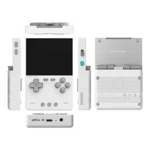 TRIMUI BRICK Retro Portable Game Console 400PPI IPS High-Res Screen Linux 3000mAh Long Battery Life Mood LED + Gift Keycaps