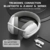 ATTACK SHARK L80 Ultra-Light Tri-Mode Gaming Headset Lightweight Wireless Gaming Headset for PC/PS4/PS5/Switch/Xbox