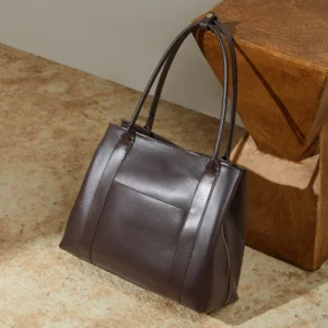 Hifashion Retro Cow Genuine Leather Large Tote Bags For Women 2026 Luxury Designer Underarm Shoulder Bags Bucket Ladies Handbags